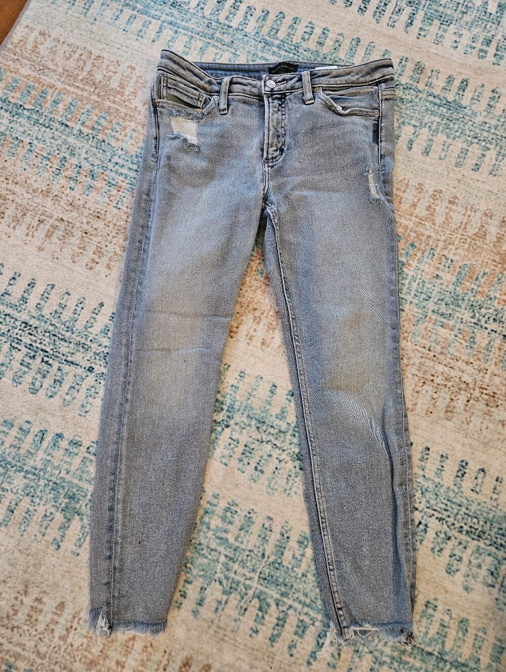 Light Blue Women's Skinny Jeans